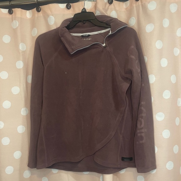 Purple-ish Brown Calvin Clein pullover sweatshirt - Picture 1 of 2